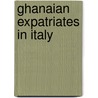 Ghanaian Expatriates in Italy door Not Available