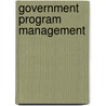 Government Program Management by Bruce T. Barkley