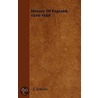 History Of England, 1640-1660 door Jeff Davies