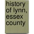 History Of Lynn, Essex County