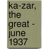 Ka-Zar, the Great - June 1937 door Bob Byrd