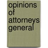 Opinions Of Attorneys General door Carnegie Endowment for Law