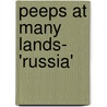 Peeps At Many Lands- 'Russia' door L. Edna. Walter