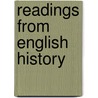 Readings From English History door John Richard Greene