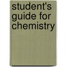 Student's Guide For Chemistry door Theodore E. Brown