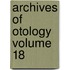 Archives Of Otology  Volume 18