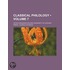 Classical Philology (Volume 7)