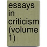 Essays In Criticism (Volume 1) door Ingmar Bergman
