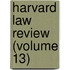 Harvard Law Review (Volume 13)