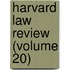 Harvard Law Review (Volume 20)