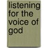Listening For The Voice Of God