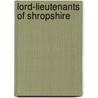 Lord-lieutenants of Shropshire door Not Available