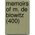 Memoirs of M. de Blowitz (400)