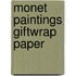 Monet Paintings Giftwrap Paper