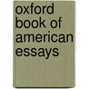 Oxford Book Of American Essays door Brander Matthews