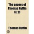 Papers Of Thomas Ruffin (V. 2)