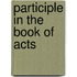 Participle in the Book of Acts