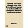 Politics of the Cayman Islands door Not Available