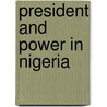 President And Power In Nigeria door David Williams