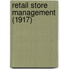Retail Store Management (1917) by Paul Henry Nystrom