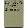 Steinbeck's Literary Dimension door Tetsumaro Hayashi