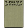 Students' Aid In Ophthalmology door Gertrude Annie Walker