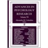 Advances In Psychology Research door Alexandra M. Columbus