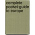 Complete Pocket-Guide To Europe