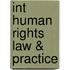 Int Human Rights Law & Practice