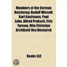 Members of the German Reichstag by Not Available