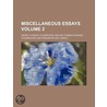 Miscellaneous Essays (Volume 2) by Henry Thomas Colebrooke