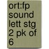 Ort:fp Sound Lett Stg 2 Pk Of 6