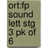 Ort:fp Sound Lett Stg 3 Pk Of 6