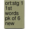 Ort:stg 1 1st Words Pk Of 6 New door Thelma Page