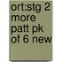Ort:stg 2 More Patt Pk Of 6 New