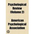 Psychological Review (Volume 2)
