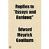 Replies To "Essays And Reviews"