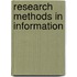 Research Methods In Information