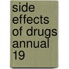 Side Effects of Drugs Annual 19 door Jeffrey K. Aronson