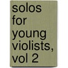 Solos for Young Violists, Vol 2 door Barbara Barber