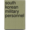 South Korean Military Personnel door Not Available