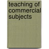 Teaching of Commercial Subjects by General Books