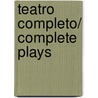 Teatro completo/ Complete Plays door Nicolas Fernandez De Moratin