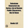 Television Characters by Series by Not Available