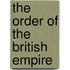 The Order Of The British Empire