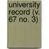University Record (V. 67 No. 3)