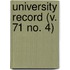 University Record (V. 71 No. 4)