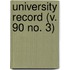 University Record (V. 90 No. 3)