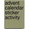 Advent Calendar Sticker Activity by Marty Noble