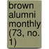 Brown Alumni Monthly (73, No. 1)